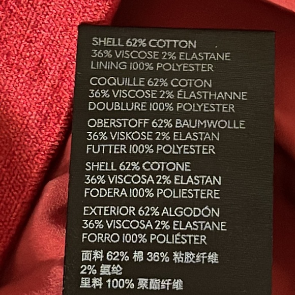 FREE PEOPLE Ashby Brushed Velvet Holiday Christmas Red Blazer Oversized Size M - Picture 13 of 16